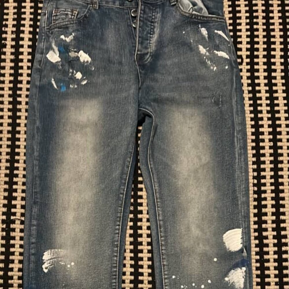 Amiri Flair Paint Drop